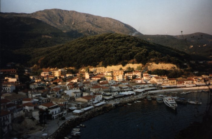 Parga hamn